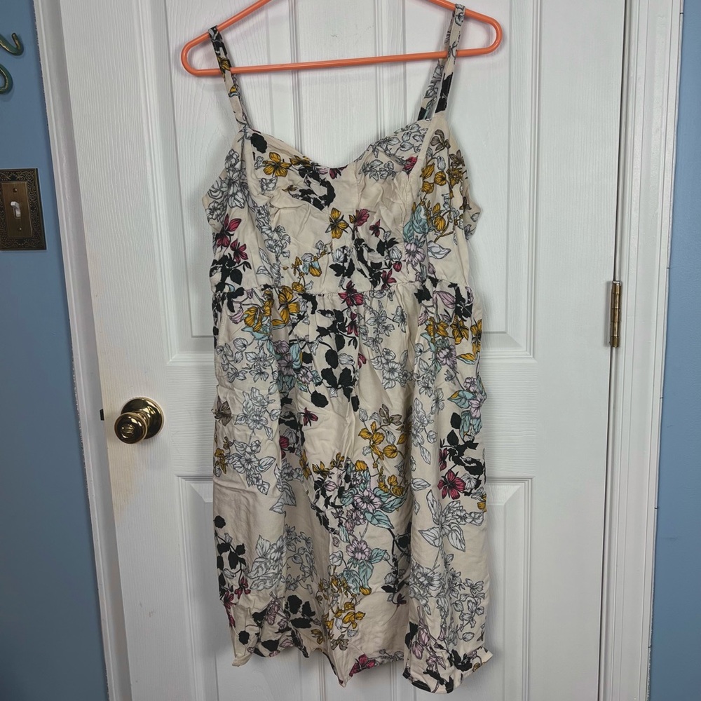Torrid Size 2 Spaghetti Strap Floral Sundress